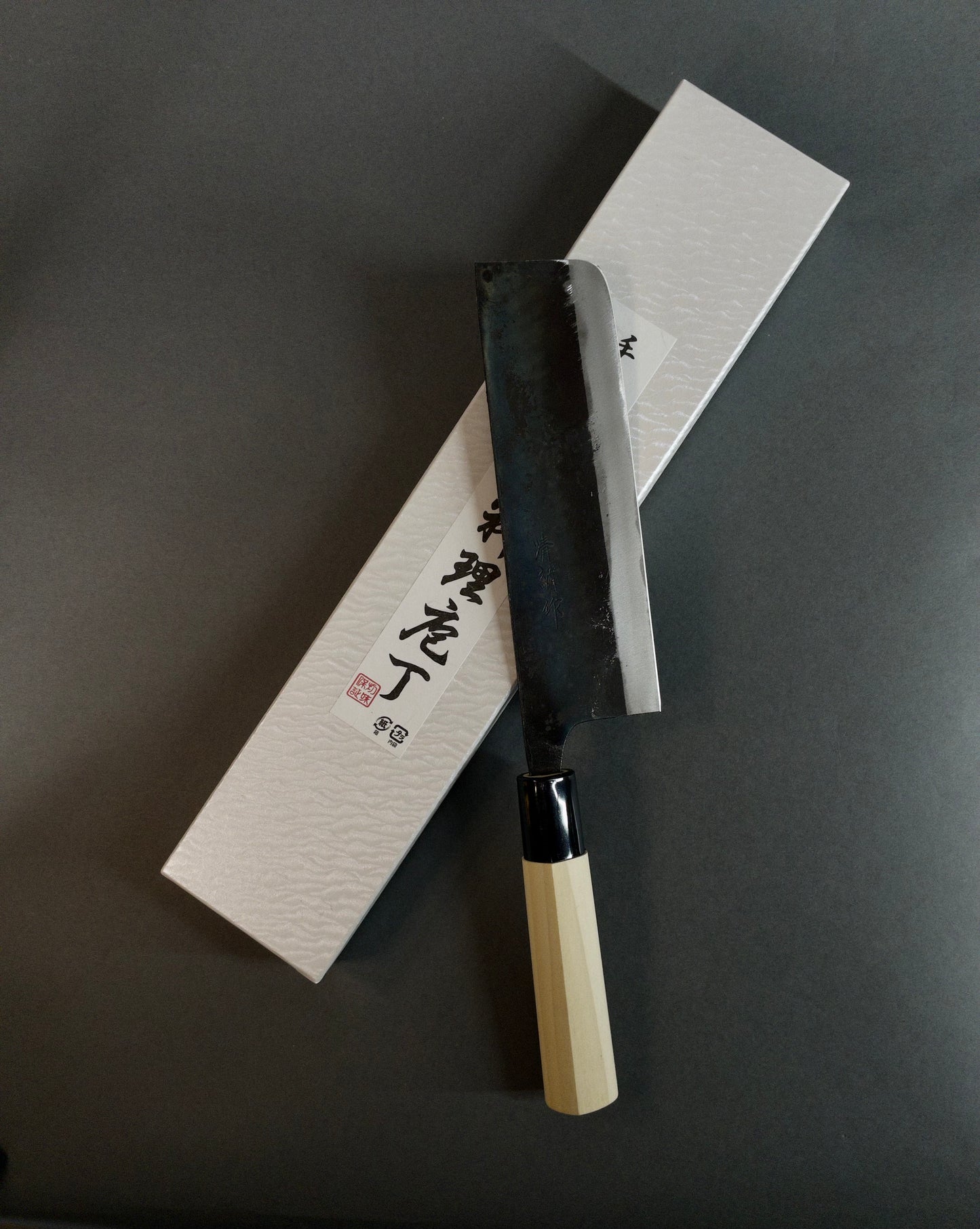 Suncraft Kurouchi Nakiri 165mm