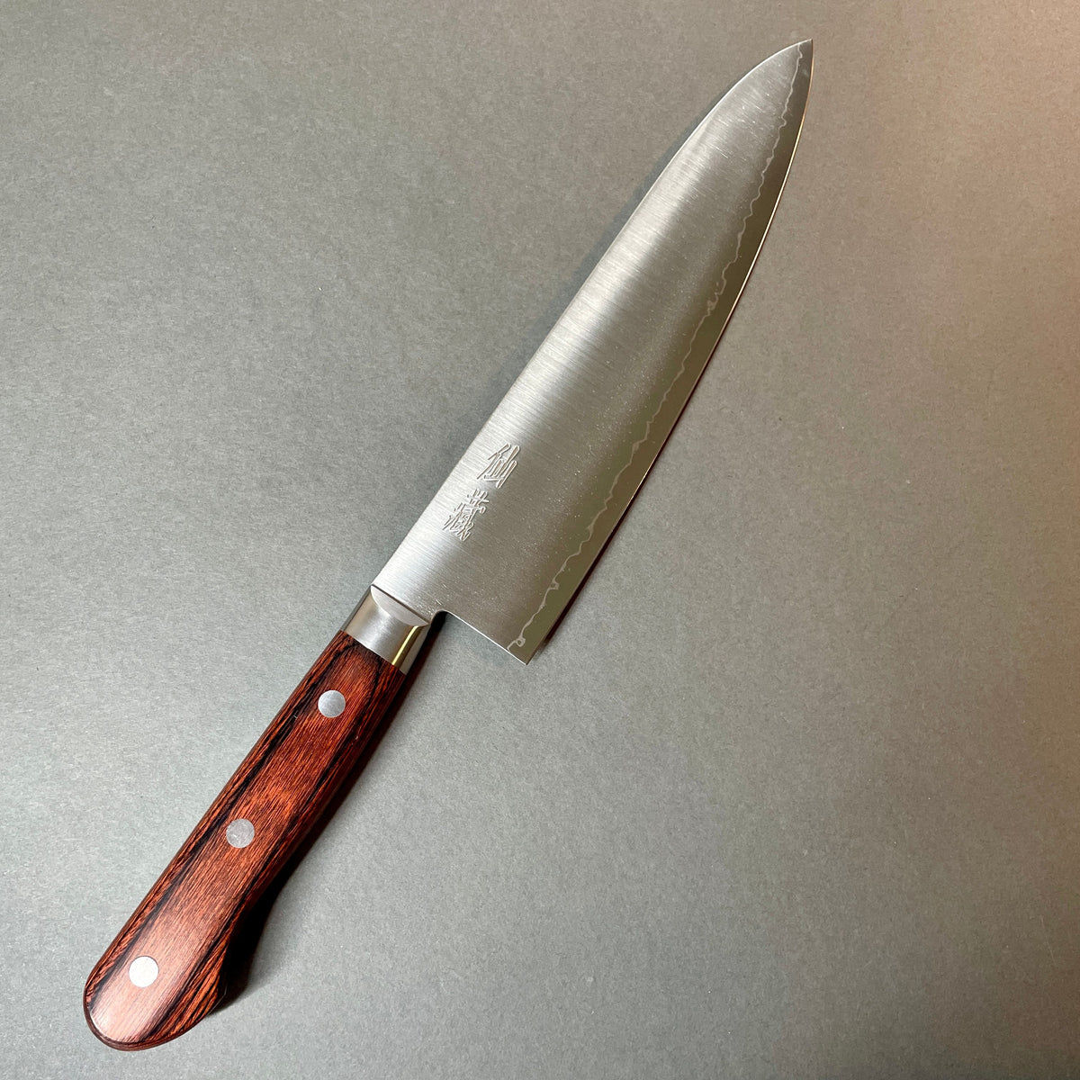 Gyuto 210mm Suncraft Clad - Burr - knivsliping