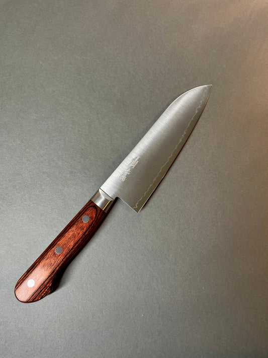 Santoku 165mm Suncraft Clad