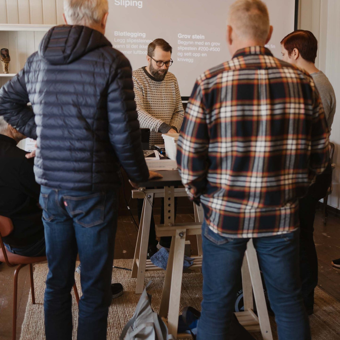 Kurs i knivsliping i Nannestad, Jessheim og Lillestrøm