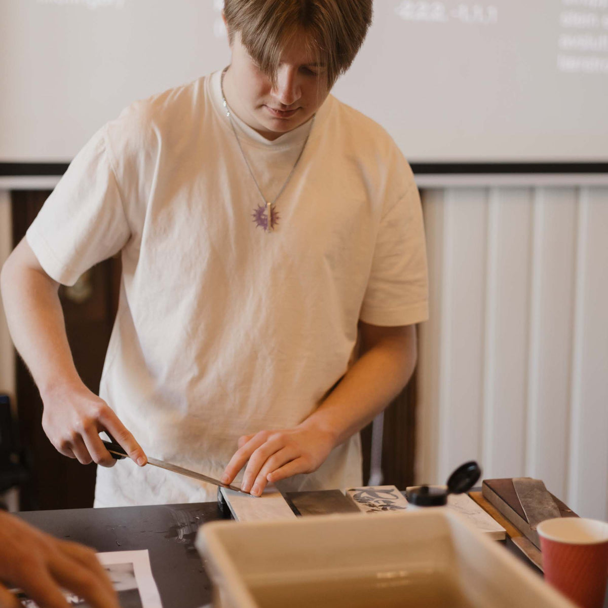 Kurs i knivsliping 13. juni, NANNESTAD - Burr - knivsliping