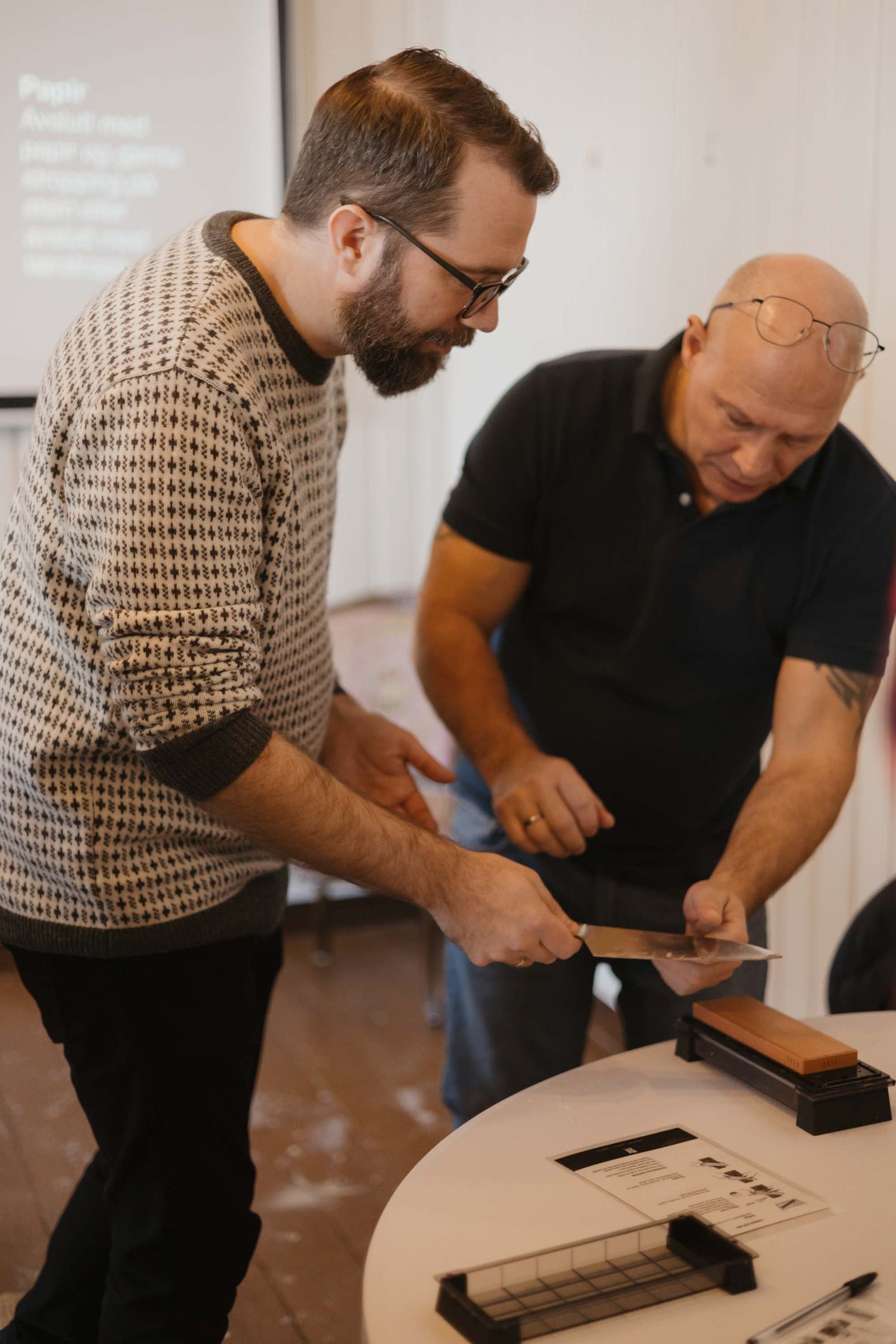 Kurs i knivsliping med BURR knivsliper i Nannestad og Jessheim