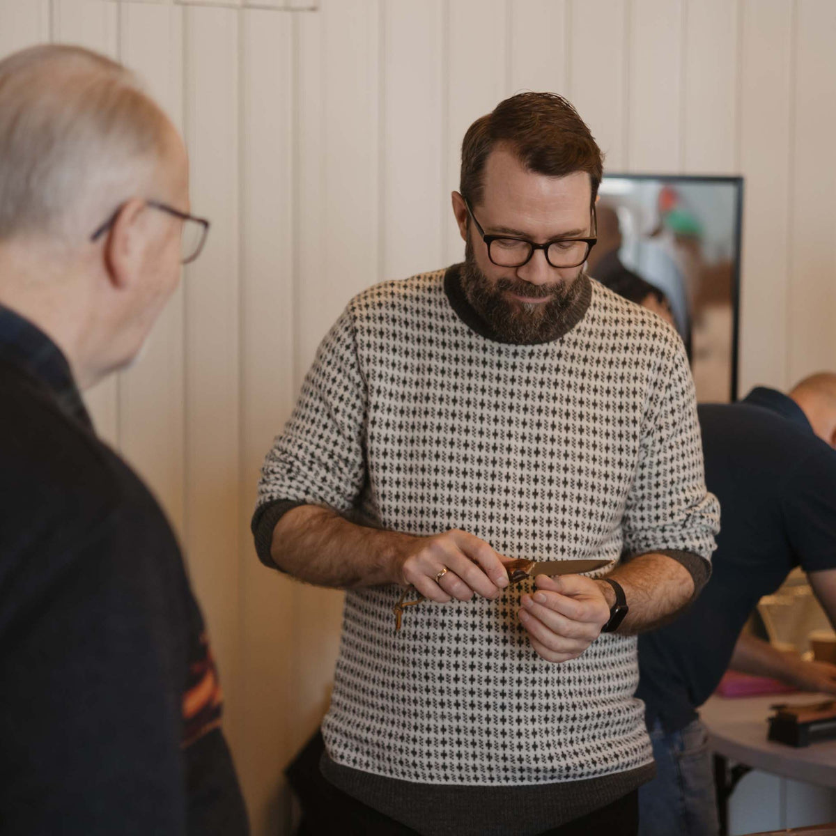 Kurs i knivsliping 13. juni, NANNESTAD - Burr - knivsliping
