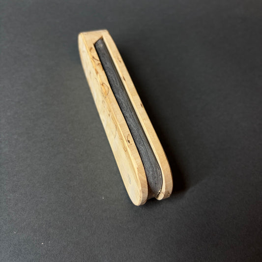 Wästikivi K13 Naturstein Whet Stone in folding sheath