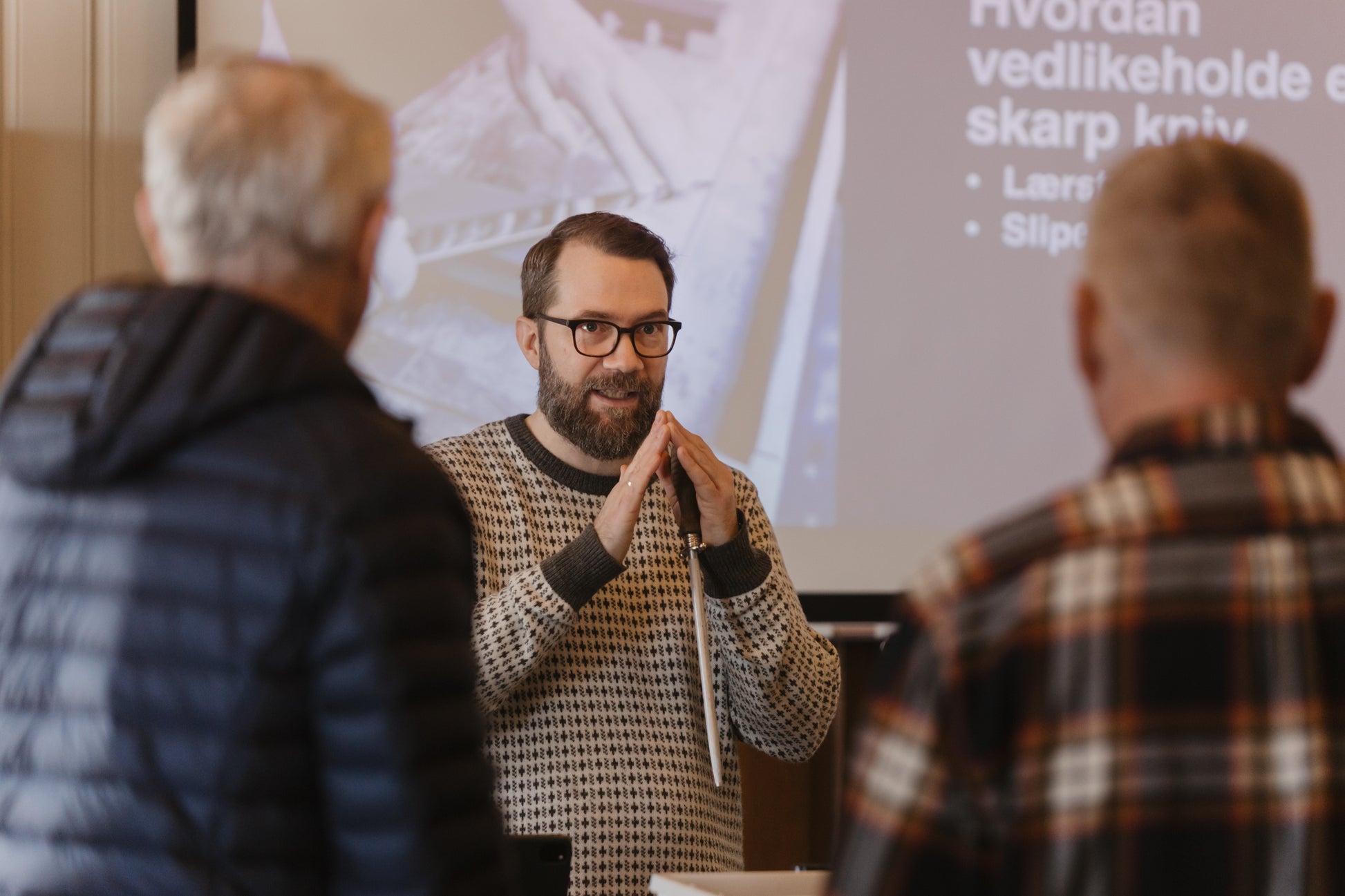 Kurs i knivsliping i Nannestad, Jessheim og Lillestrøm