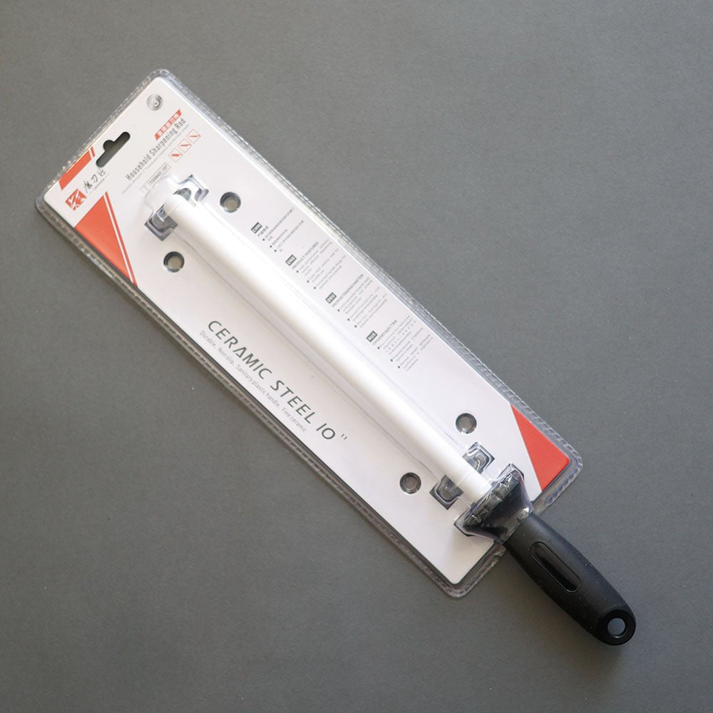 Keramisk Slipestål 254mm - Burr - knivsliping