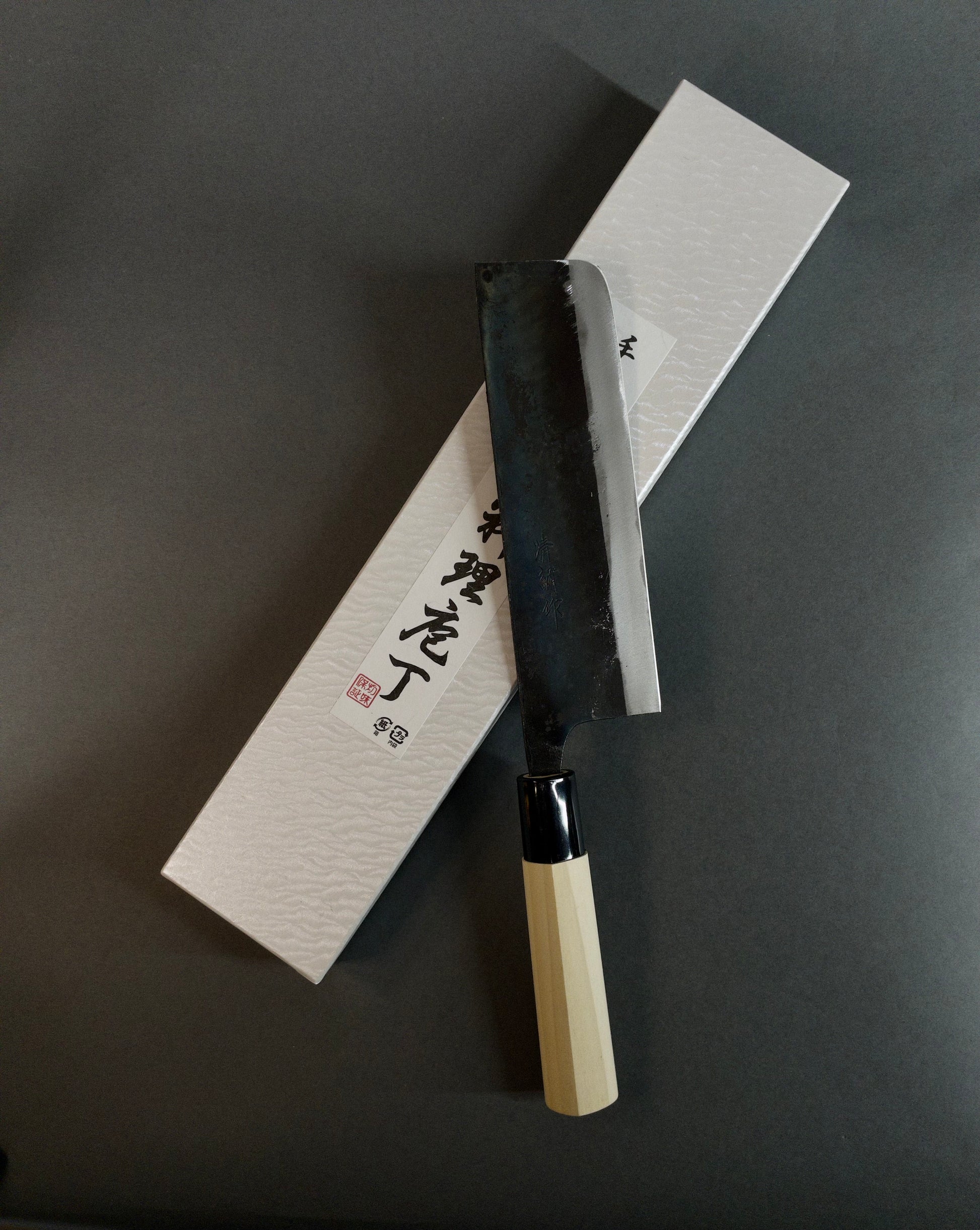 Suncraft Kurouchi Nakiri 165mm