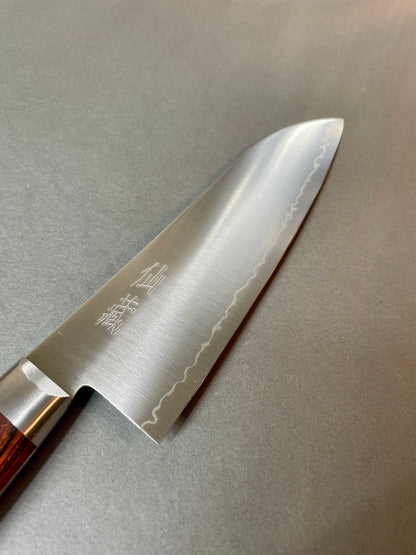 Santoku 165mm Suncraft Clad