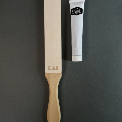 KAI Lærstropp med poleringsmiddel