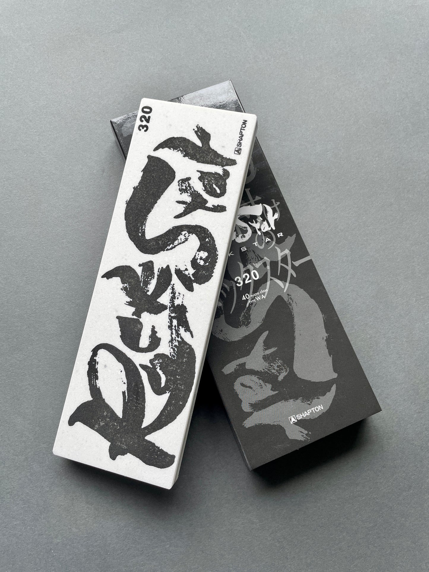 Shapton Rockstar, Slipesten 320 grit