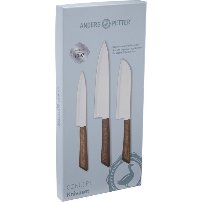 Anders Petter - Concept - Knivsett 3 deler - BURR AS