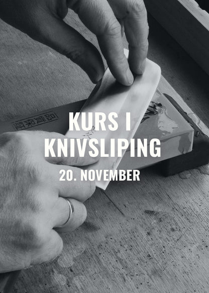Kurs i knivsliping 20. november