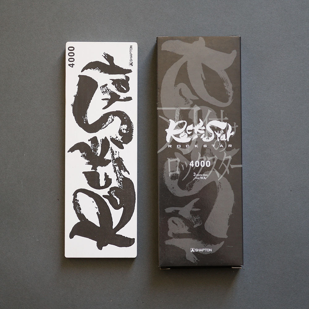 Shapton Rockstar, Slipestein 4000 grit